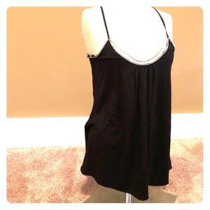 White House Black Market chain link cami